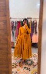 yellow frock